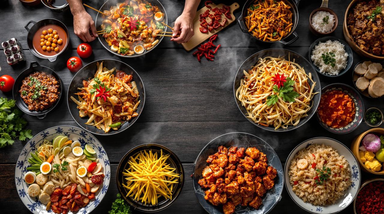 白虎影院美食地图：舌尖上的中国味道